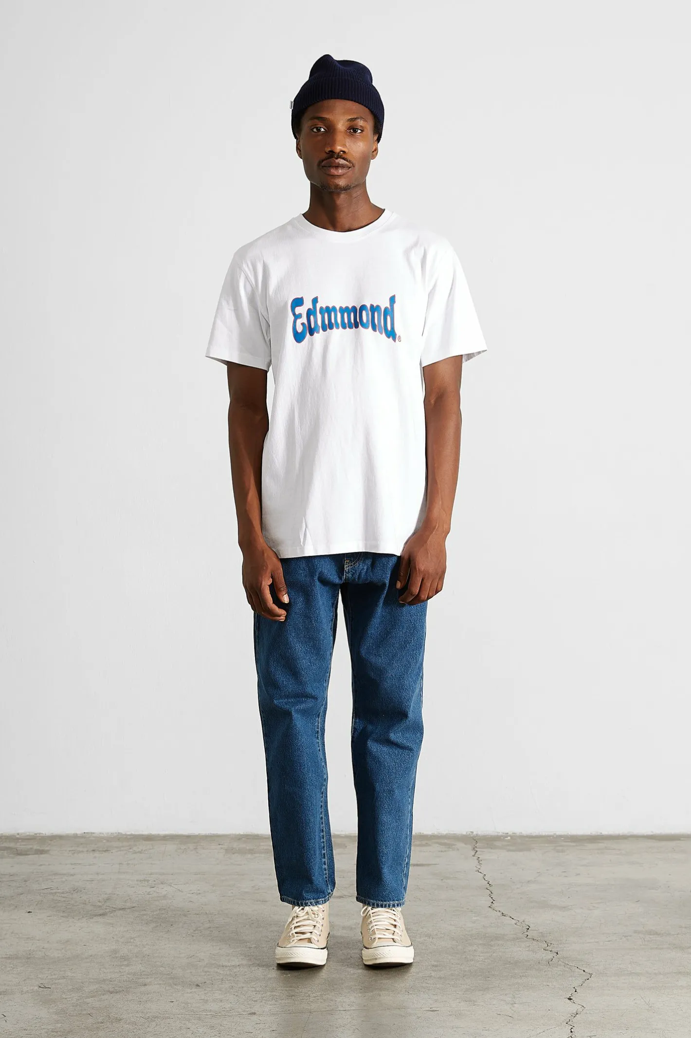 Edmmond Studios Avail Pants Denim Plain Bleach | Men Trousers