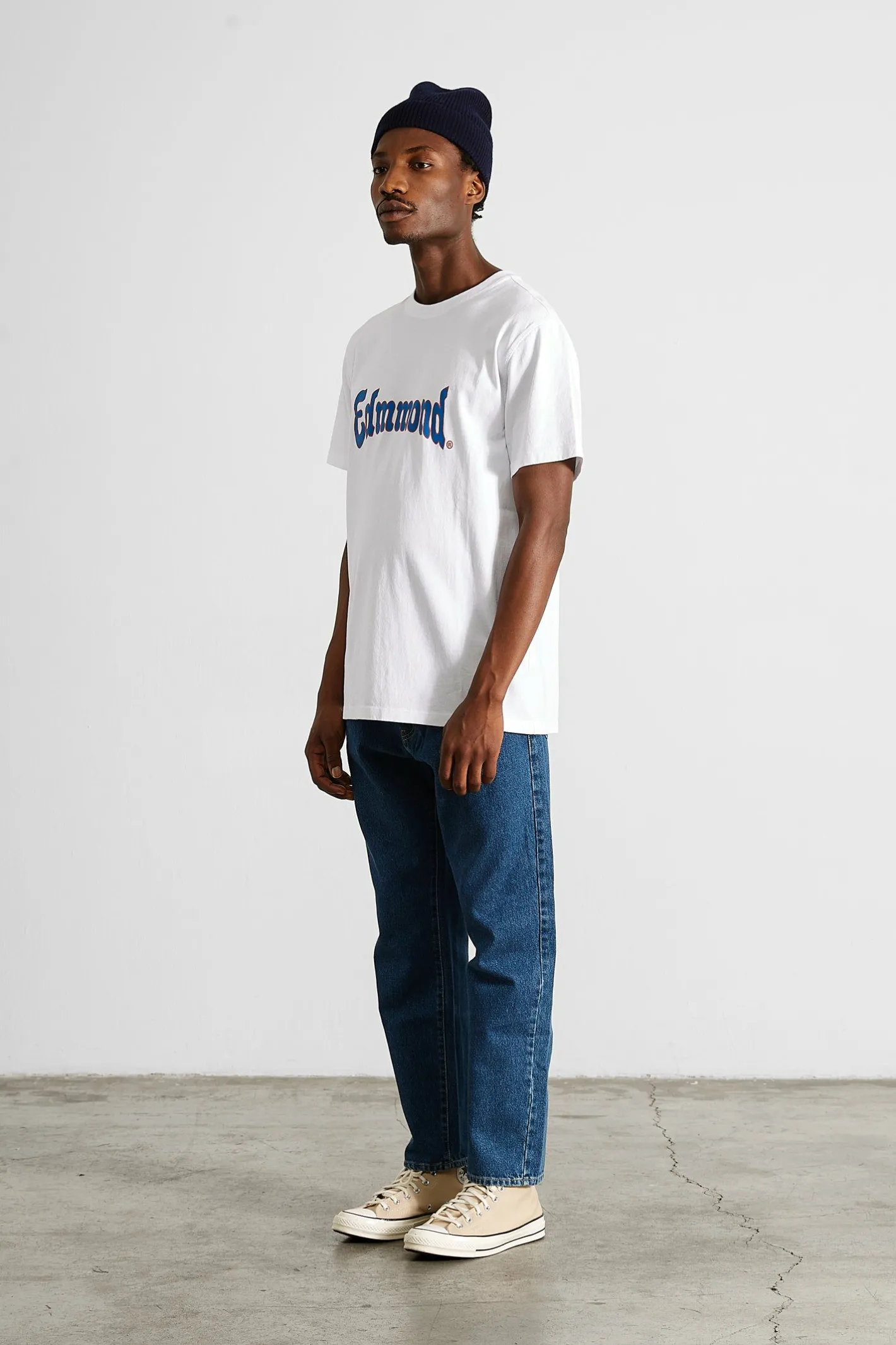 Edmmond Studios Avail Pants Denim Plain Bleach | Men Trousers