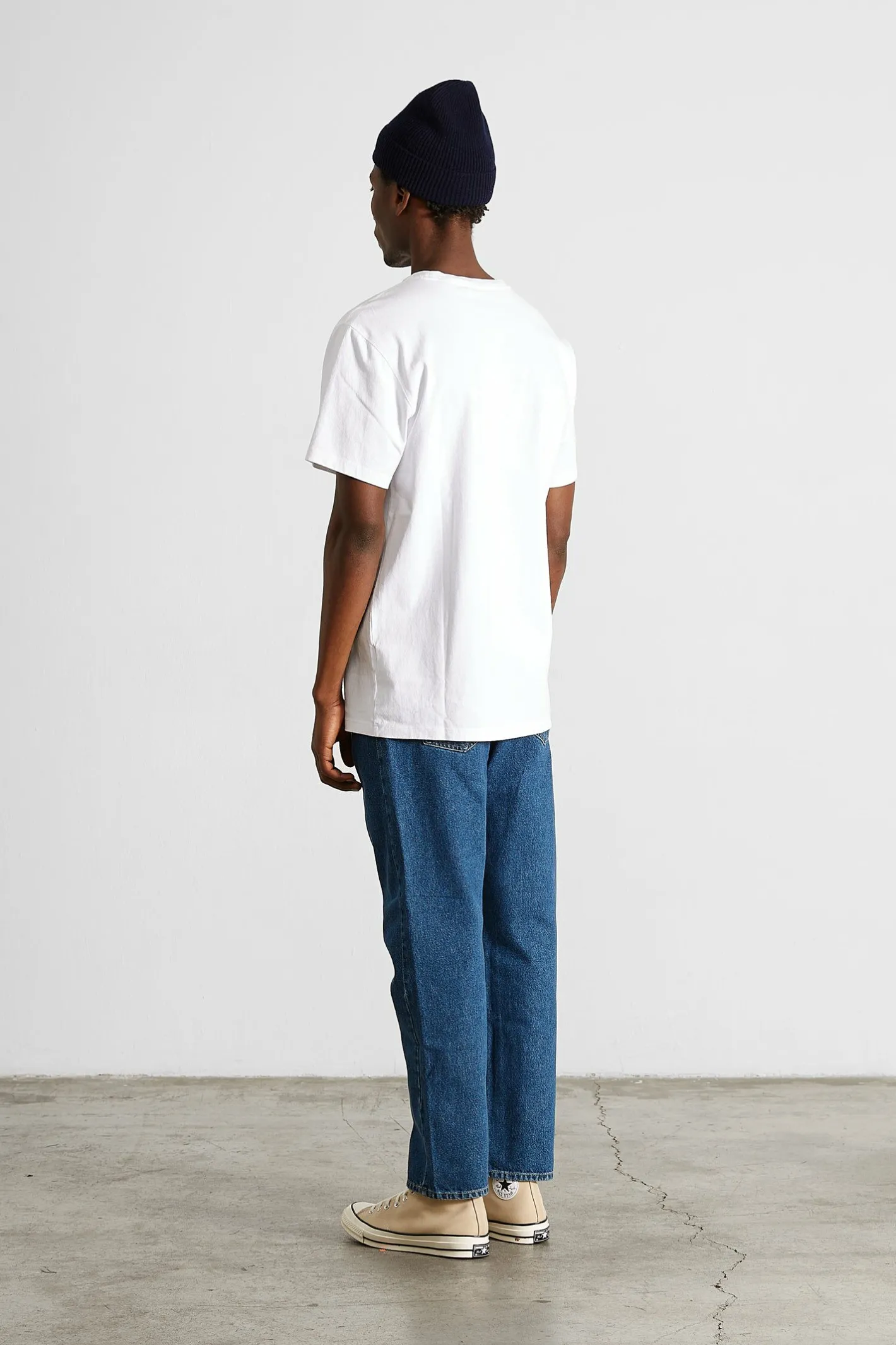 Edmmond Studios Avail Pants Denim Plain Bleach | Men Trousers