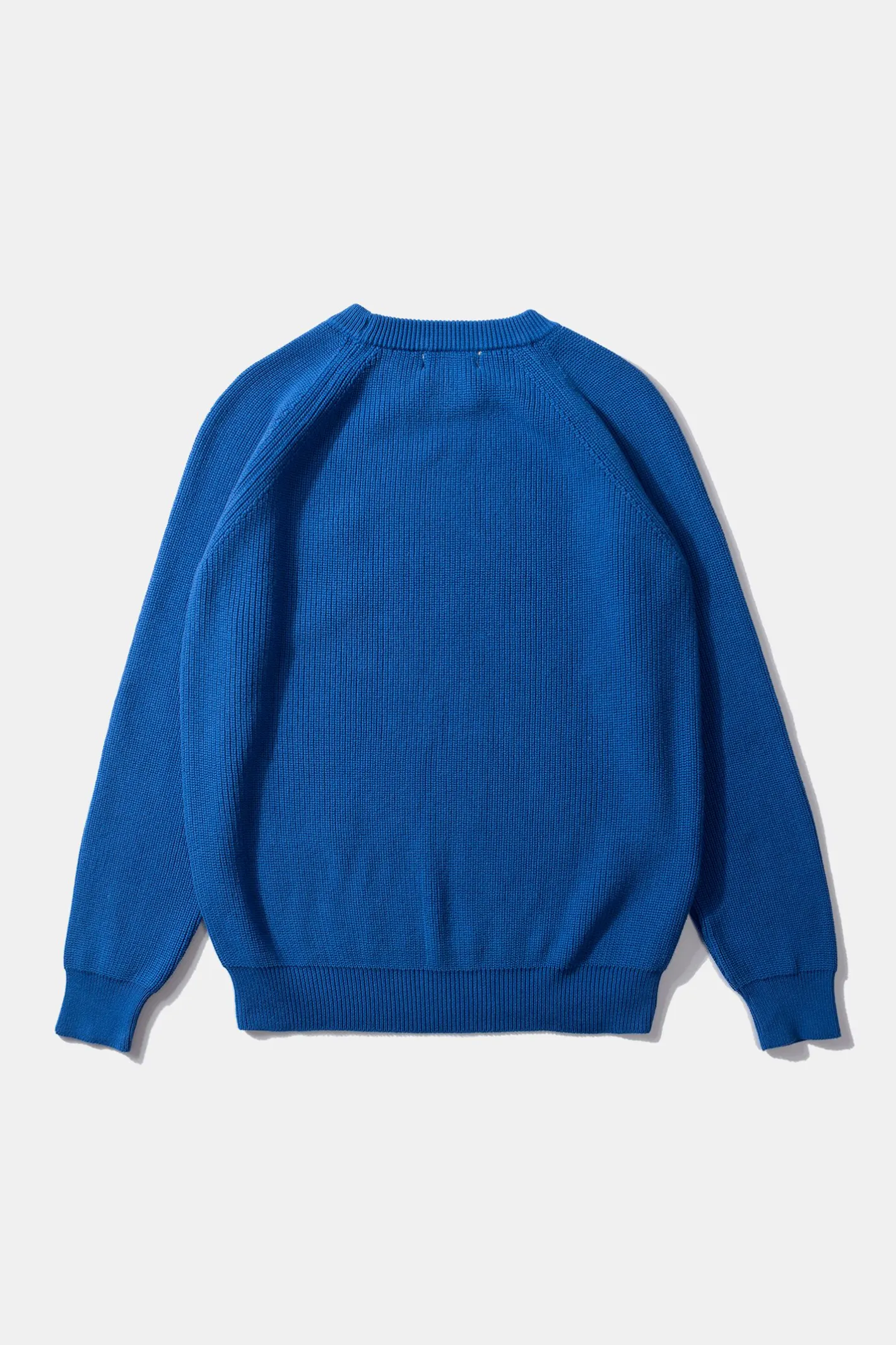 Edmmond Studios Canale Sweater Plain Blue | Men Knitwear