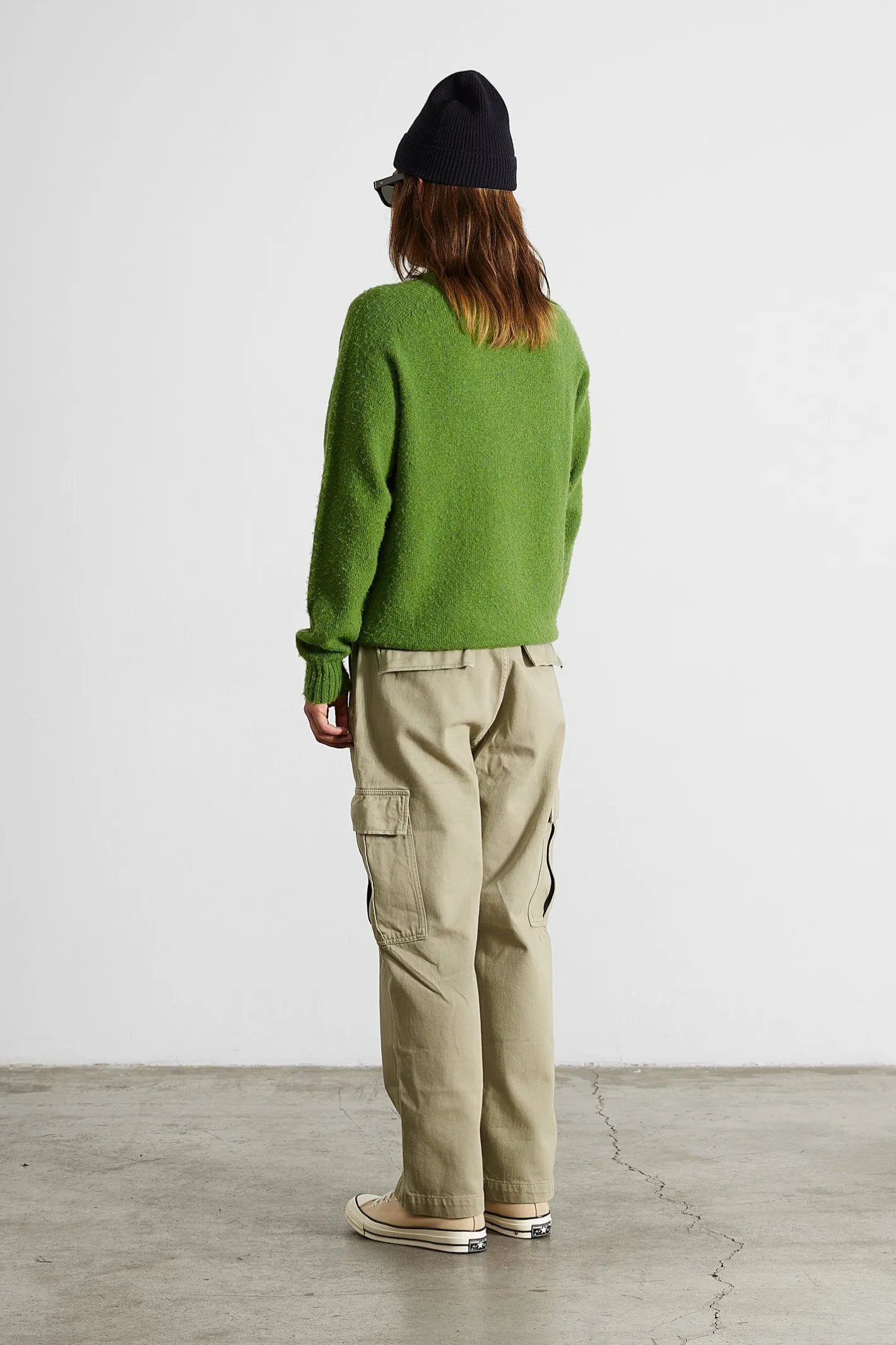Edmmond Studios Cargo Pants Plain Khaki | Men Trousers