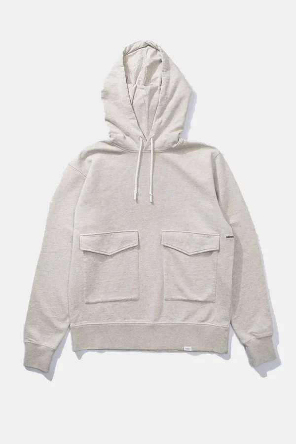 Edmmond Studios Collins Plain Light Grey Melange | Men Sweatshirts