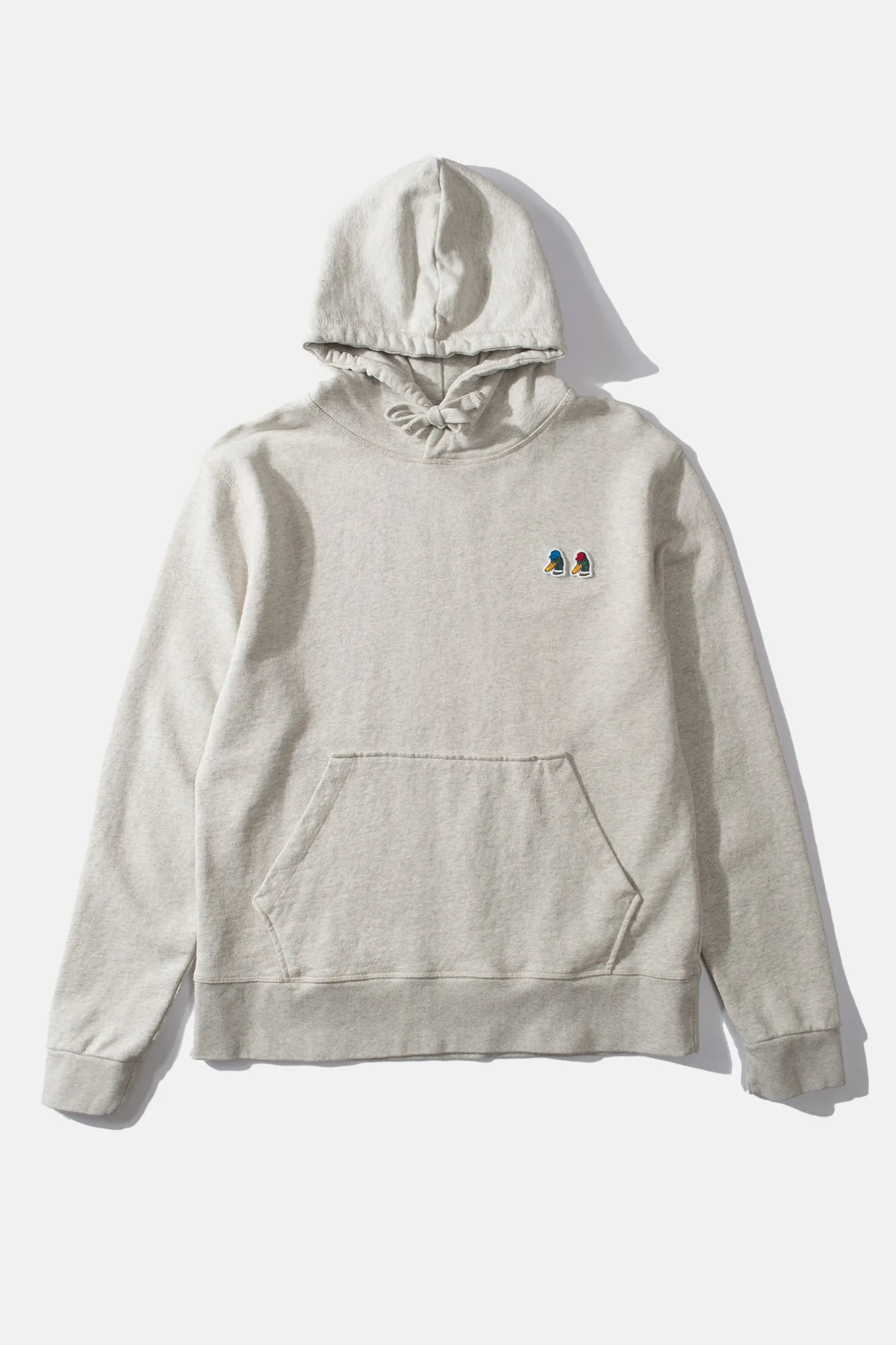 Edmmond Studios Duck Head Special Hoodie Grey Melange | Men Sweatshirts