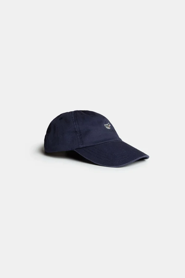 Edmmond Studios Duck Patch Cap Ns Plain Navy | Men Accessories
