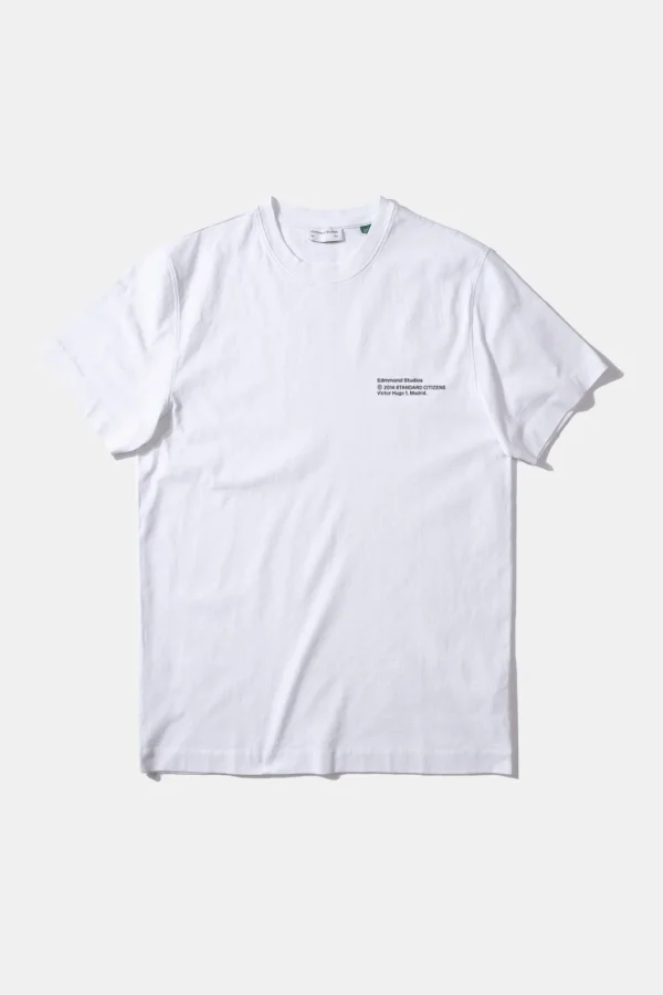 Edmmond Studios Fruits Tee Plain White | Men T-Shirts