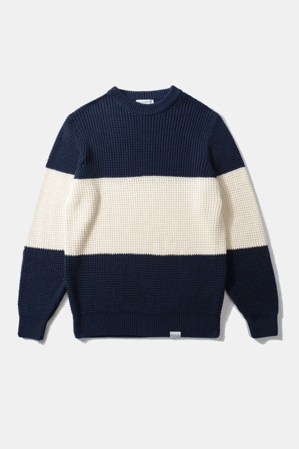 Edmmond Studios Hawaii Sweater Plain Blue | Men Knitwear