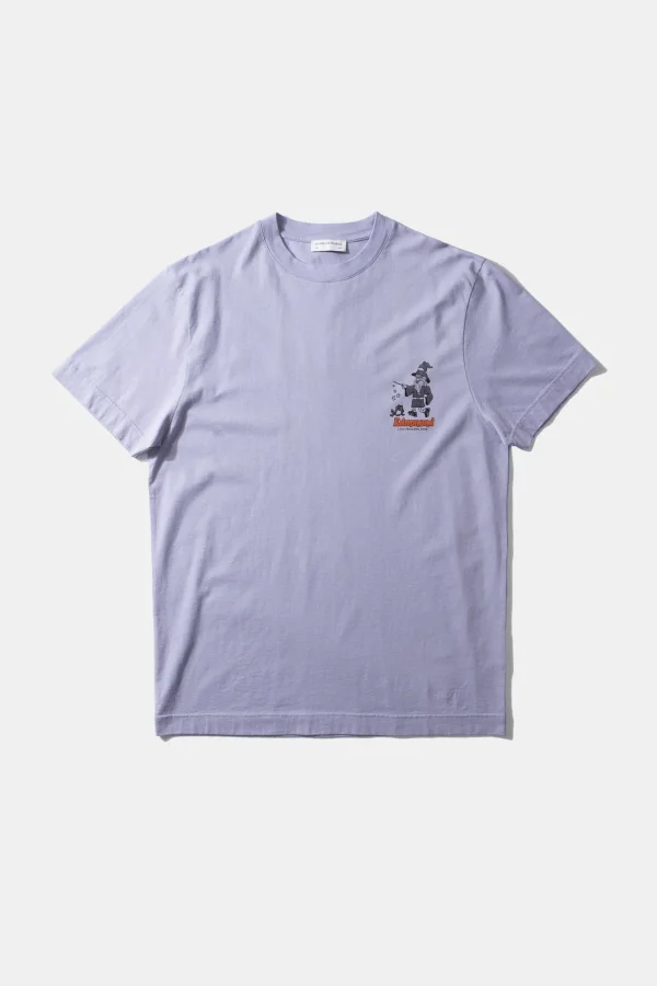 Edmmond Studios Hocus Plain Light Purple | Men T-Shirts
