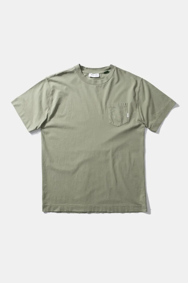 Edmmond Studios Hugo Plain Olive | Men T-Shirts