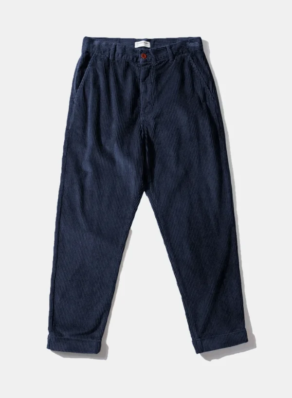 Edmmond Studios Jorge Pants Plain Navy | Men Trousers