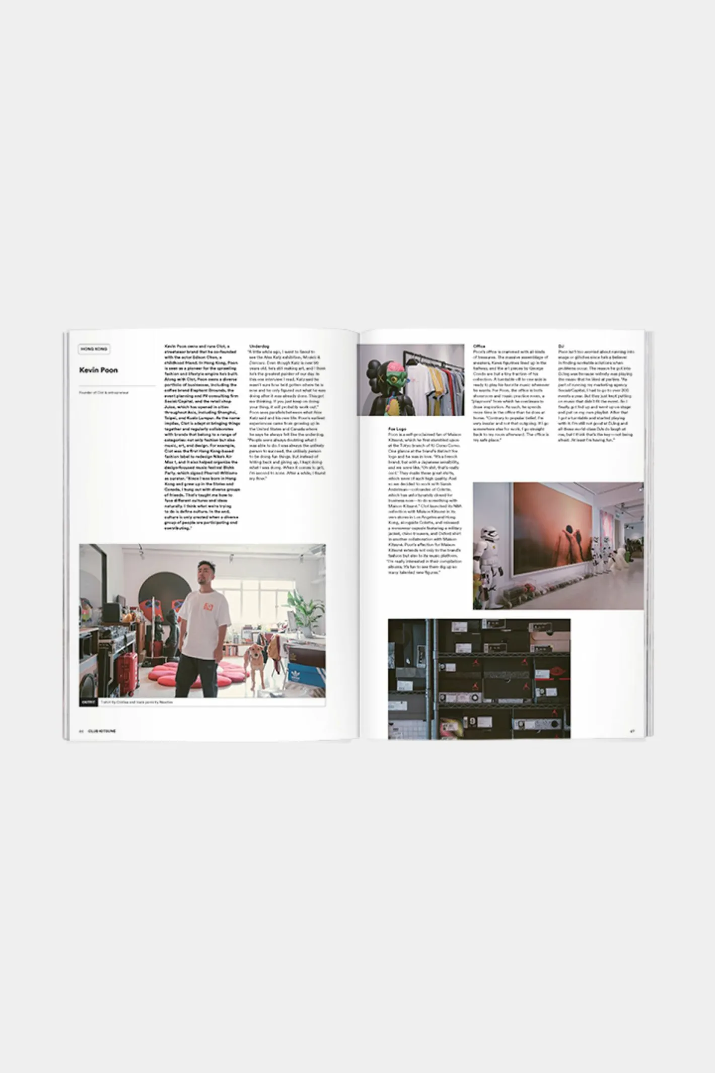 Edmmond Studios Magazine B Maison Kitsune | Men Accessories