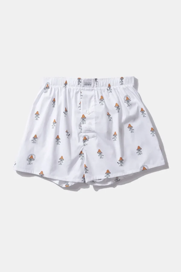 Edmmond Studios Psychedelic Magic Plain White | Men Accessories