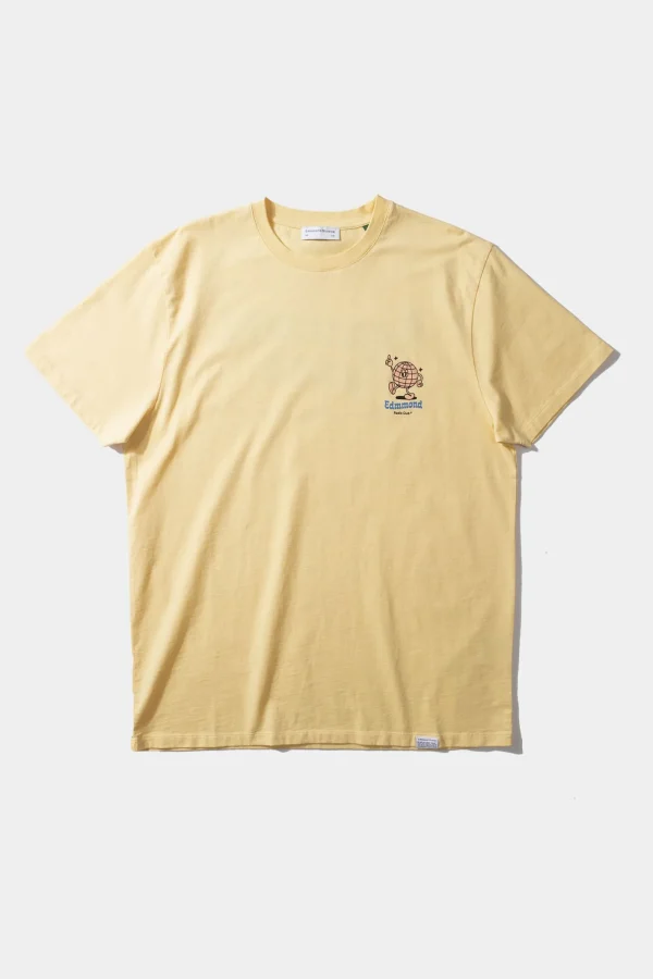 Edmmond Studios Remastered Plain Light Yellow | Men T-Shirts