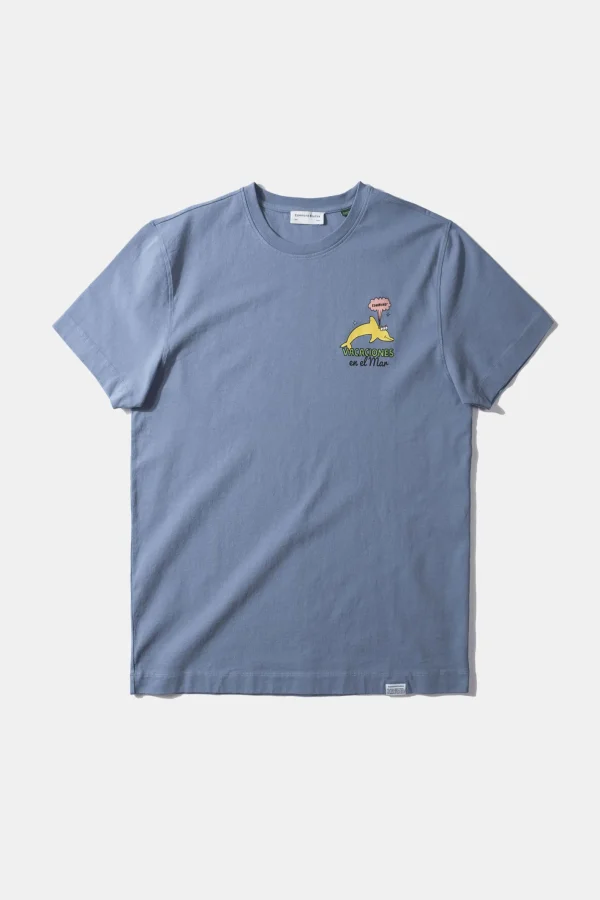 Edmmond Studios Shelly Plain Steel | Men T-Shirts
