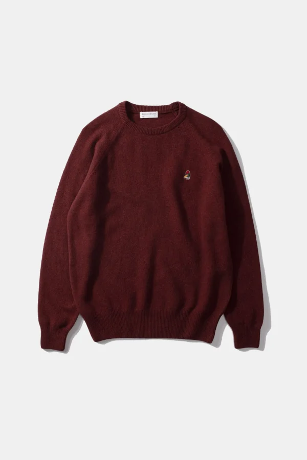 Edmmond Studios Special Duck Sweater Plain Brick | Men Knitwear