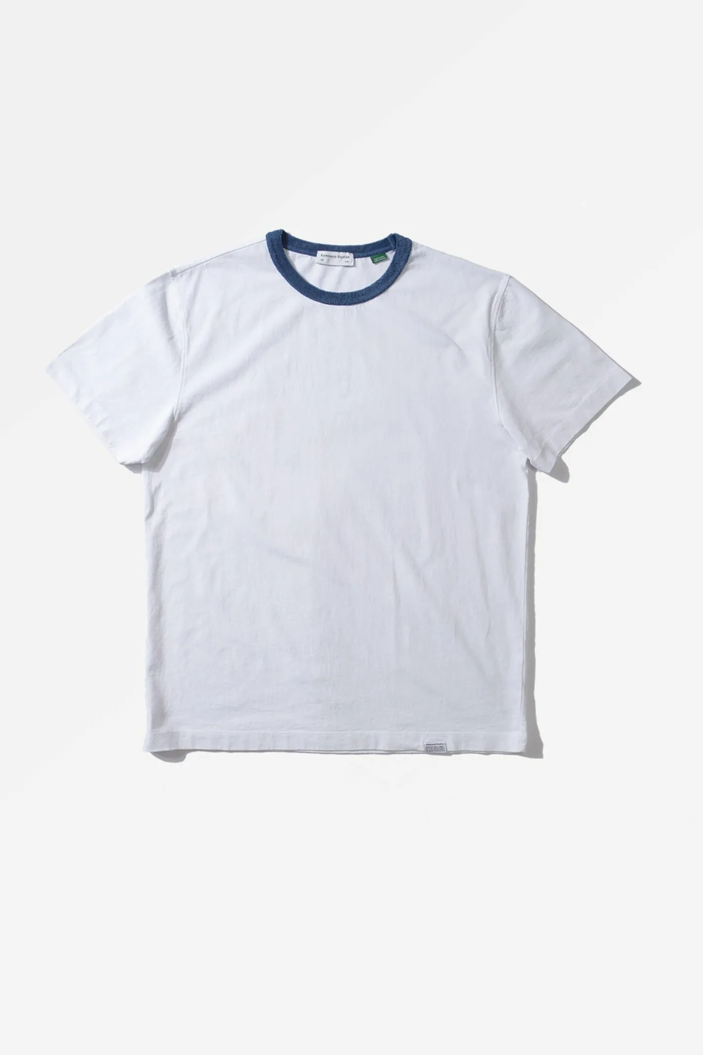 Edmmond Studios Terry Color Rib Plain Off White | Men T-Shirts