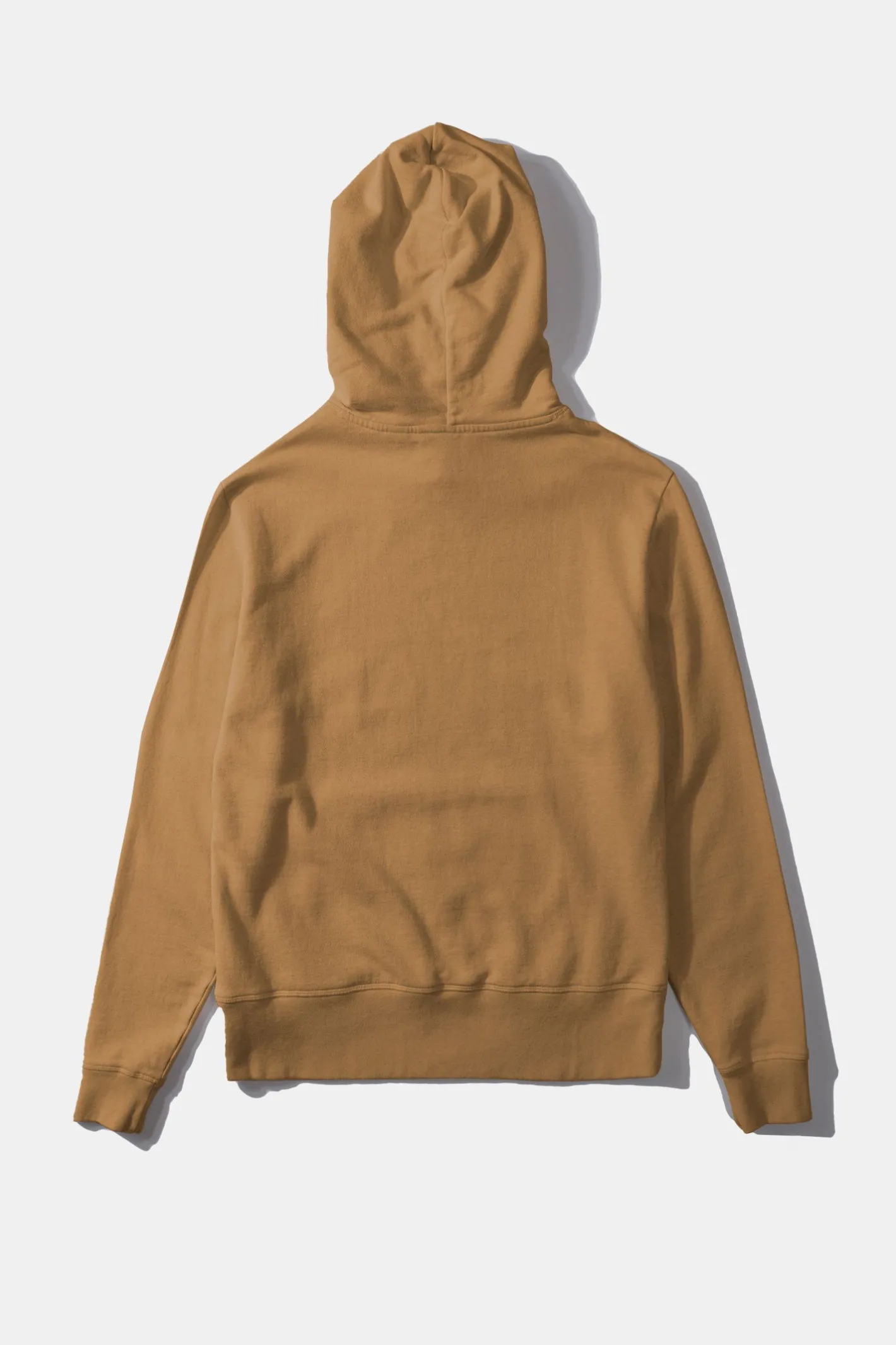 Edmmond Studios Velo Hoodie Plain Caramel | Men Sweatshirts